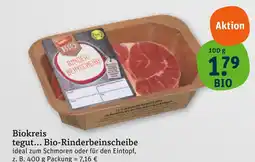 tegut Tegut... bio-rinderbeinscheibe Angebot