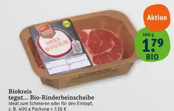tegut Tegut... bio-rinderbeinscheibe Angebot