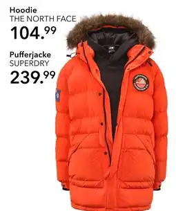 Peek & Cloppenburg Hamburg Superdry pufferjacke Angebot