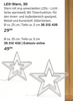 Tchibo Led-stern, 3d Angebot