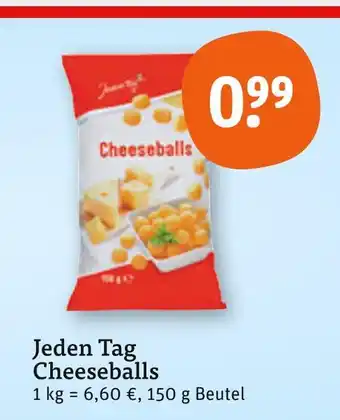 tegut Jeden tag cheeseballs Angebot