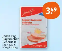 tegut Jeden tag bayerischer leberkäse Angebot