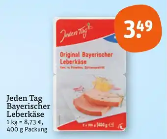 tegut Jeden tag bayerischer leberkäse Angebot