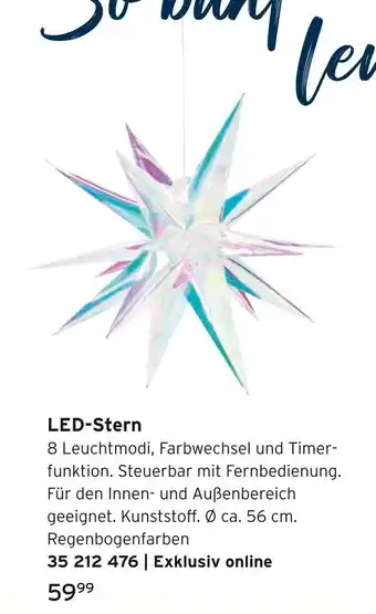 Tchibo Led-stern Angebot