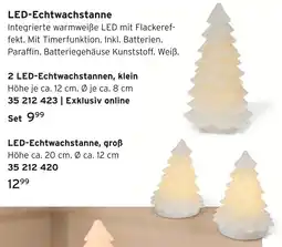 Tchibo Led-echtwachstanne, klein Angebot