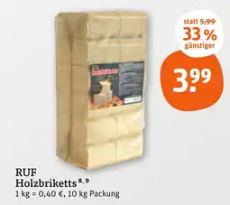 tegut Ruf holzbriketts Angebot