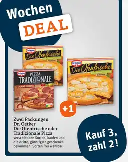 tegut Dr. oetker die ofenfrische pizza Angebot