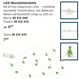 Tchibo Led-microlichterkette sterne Angebot