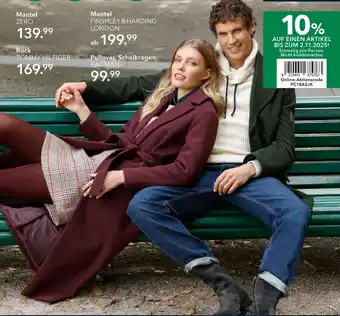 Peek & Cloppenburg Hamburg Zero damenmantel Angebot