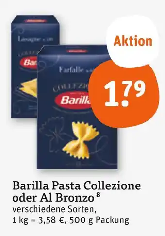tegut Barilla pasta collezione Angebot