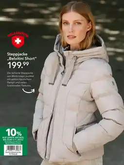 Peek & Cloppenburg Hamburg Wellensteyn steppjacke belvitini short Angebot