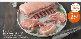 tegut Iberische duroc french racks Angebot