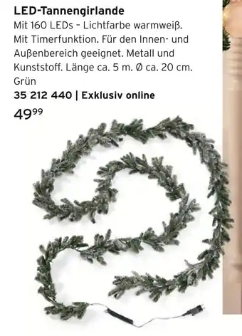 Tchibo Led-tannengirlande Angebot