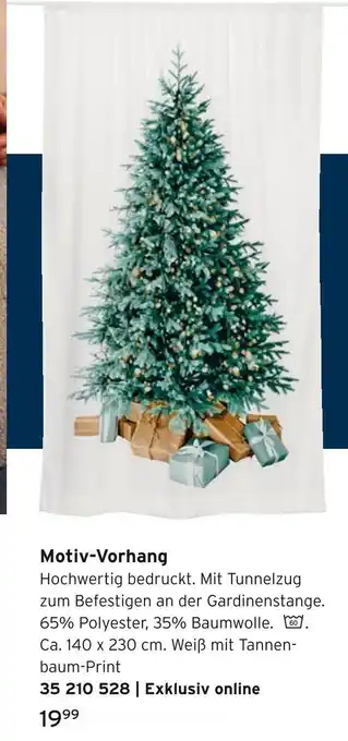 Tchibo Motiv-vorhang Angebot