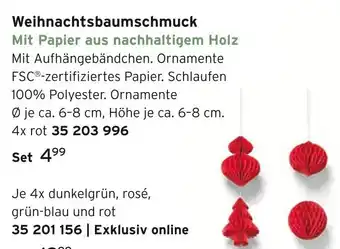 Tchibo Weihnachtsbaumschmuck Angebot