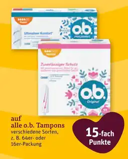 tegut O.b. tampons Angebot