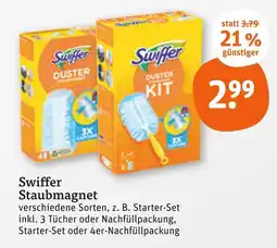 tegut Swiffer staubmagnet Angebot