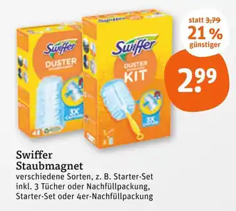 tegut Swiffer staubmagnet Angebot