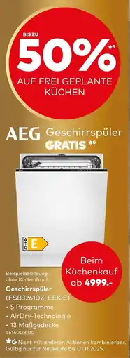 porta Aeg geschirrspüler Angebot