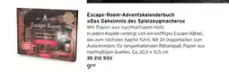 Tchibo Escape-room-adventskalenderbuch das geheimnis des spielzeugmachers Angebot