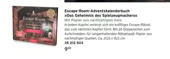 Tchibo Escape-room-adventskalenderbuch das geheimnis des spielzeugmachers Angebot