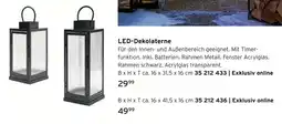 Tchibo Led-dekolaterne Angebot