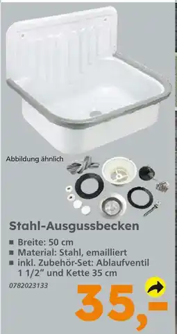 Globus Baumarkt Stahl-ausgussbecken Angebot
