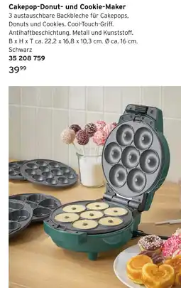 Tchibo Cakepop-donut- und cookie-maker Angebot