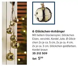 Tchibo 6 glöckchen-anhänger Angebot