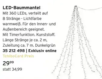 Tchibo Tchibo led-baummantel Angebot