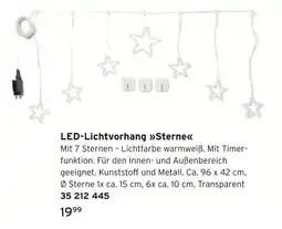 Tchibo Led-lichtvorhang sterne Angebot