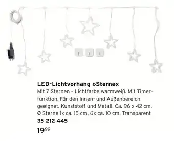 Tchibo Led-lichtvorhang sterne Angebot