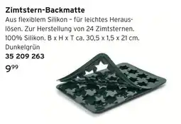 Tchibo Zimtstern-backmatte Angebot
