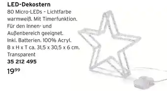 Tchibo Led-dekostern Angebot