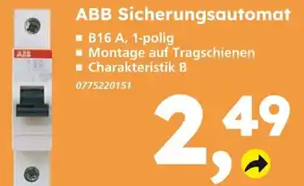 Globus Baumarkt Abb sicherungsautomat Angebot