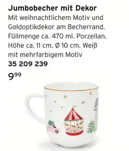 Tchibo Jumbobecher mit dekor Angebot