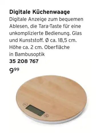 Tchibo Digitale küchenwaage Angebot
