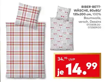 porta Biber-bettwäsche Angebot