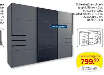 ROLLER Schwebetürenschrank Angebot