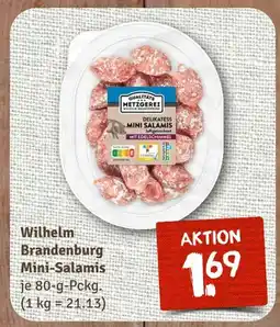 nahkauf Wilhelm brandenburg mini-salamis Angebot