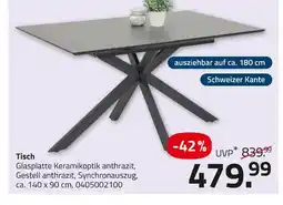 ROLLER Tisch Angebot