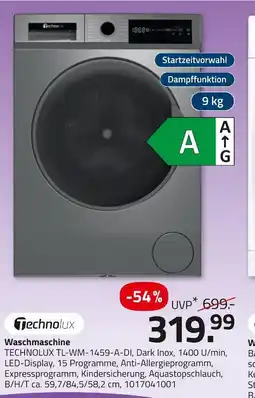 ROLLER Technolux waschmaschine Angebot
