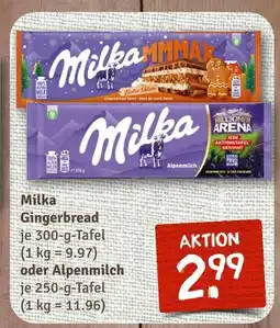 nahkauf Milka gingerbread Angebot