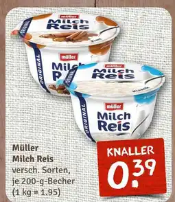 nahkauf Müller milch reis zimt Angebot