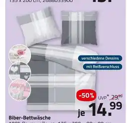 ROLLER Biber-bettwäsche Angebot