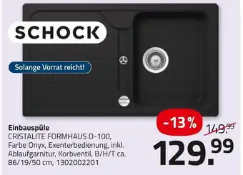 ROLLER Schock einbauspüle Angebot