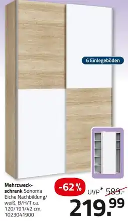 ROLLER Mehrzweckschrank sonoma Angebot