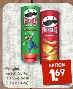 nahkauf Pringles sour cream & onion super mario Angebot