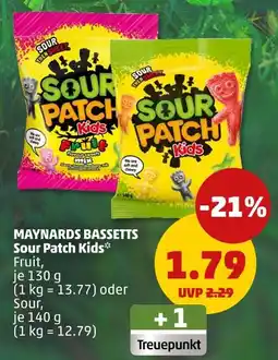 PENNY Maynards bassetts sour patch kids fruit Angebot