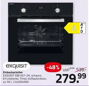 ROLLER Exquisit einbaubackofen Angebot